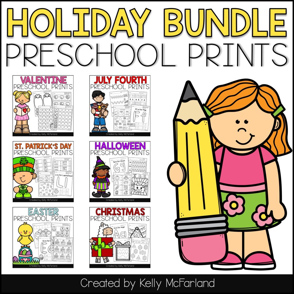 Holiday Preschool Worksheets
