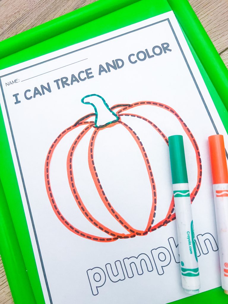 Halloween Tracing for Kids
